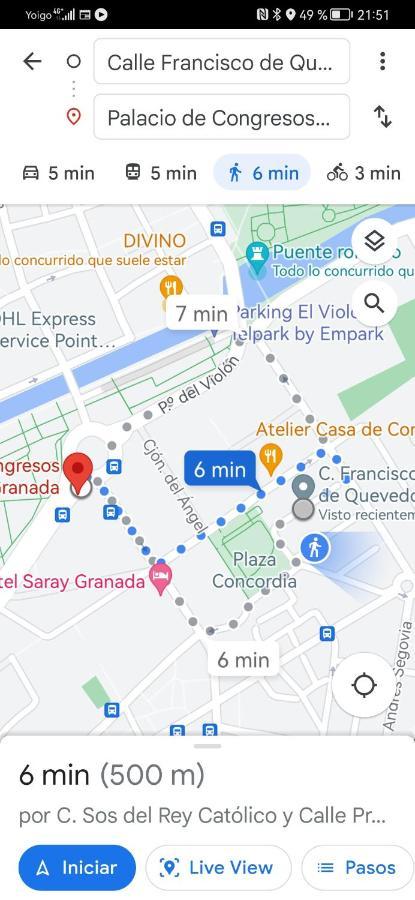Center Templo Garden Parking Gratis Apartment Granada Exterior photo